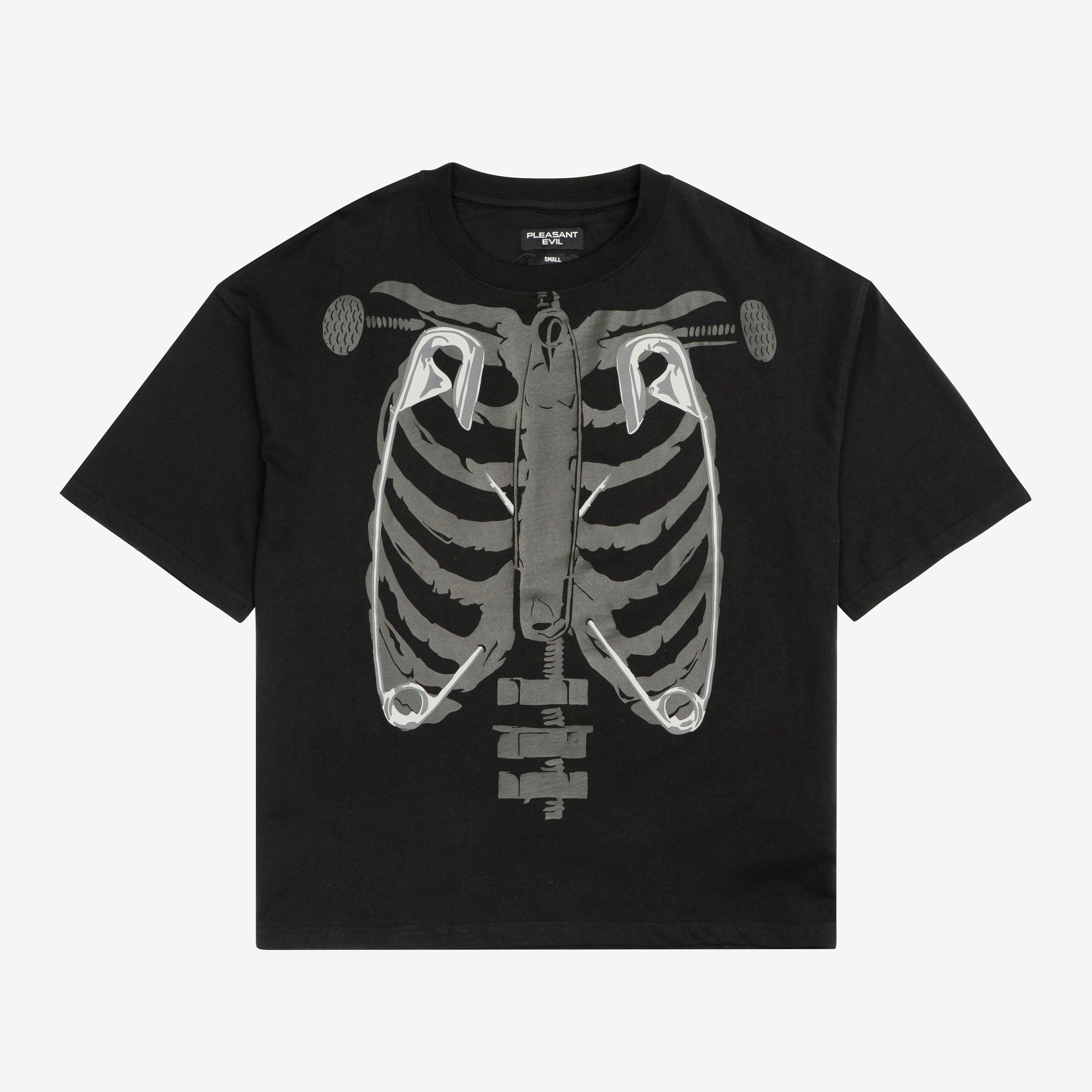 SKELETON TEE BLACK