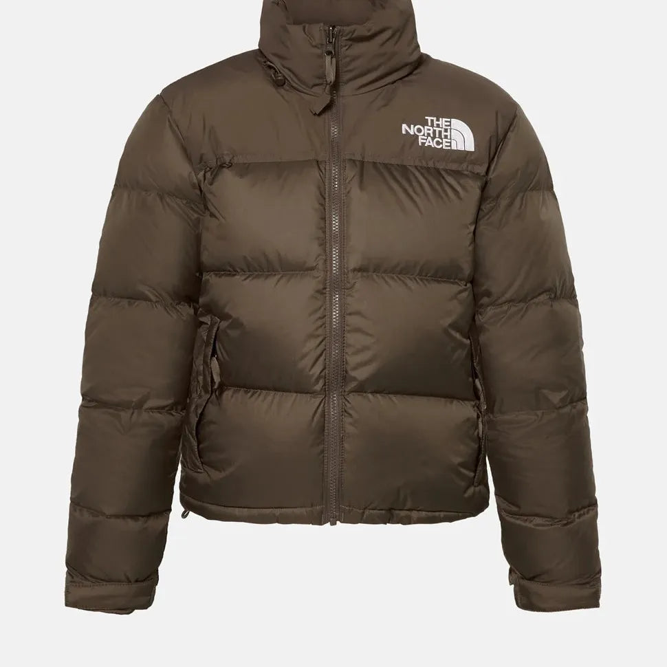 Damska Kurtka Puchowa The North Face 1996 Smokey Brown kurtka streetwear