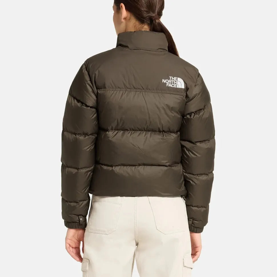 Damska Kurtka Puchowa The North Face 1996 Smokey Brown kurtka streetwear