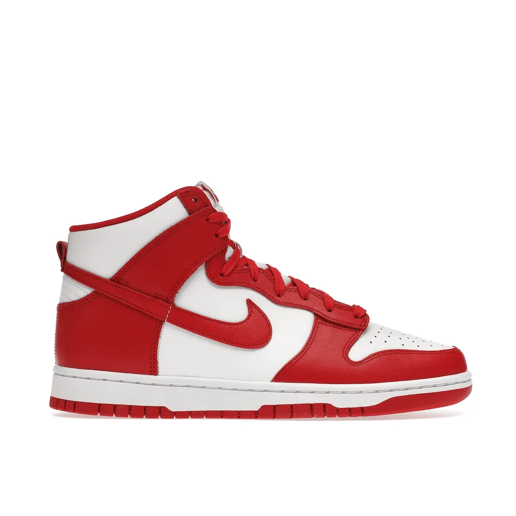 Dunk High Championship White Red