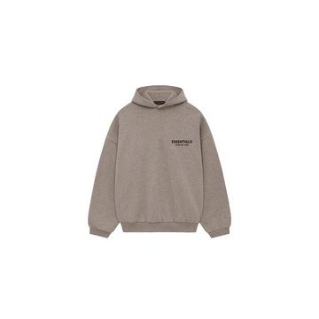 BLUZA FEAR OF GOD ESSENTIALS FLEECE HOODIE HEATHER GRAY (FW24) bluza streetwear