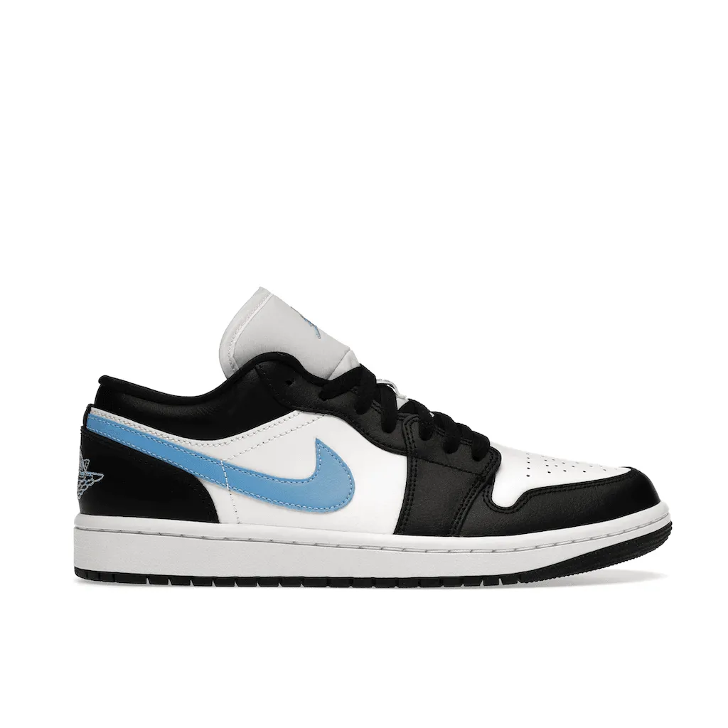 Jordan 1 Low Black University Blue White