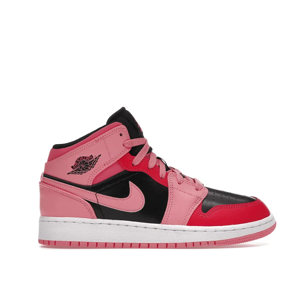 Jordan 1 Mid Coral Chalk
