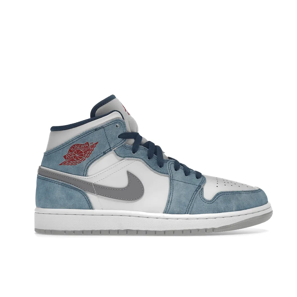 Jordan 1 Mid French Blue