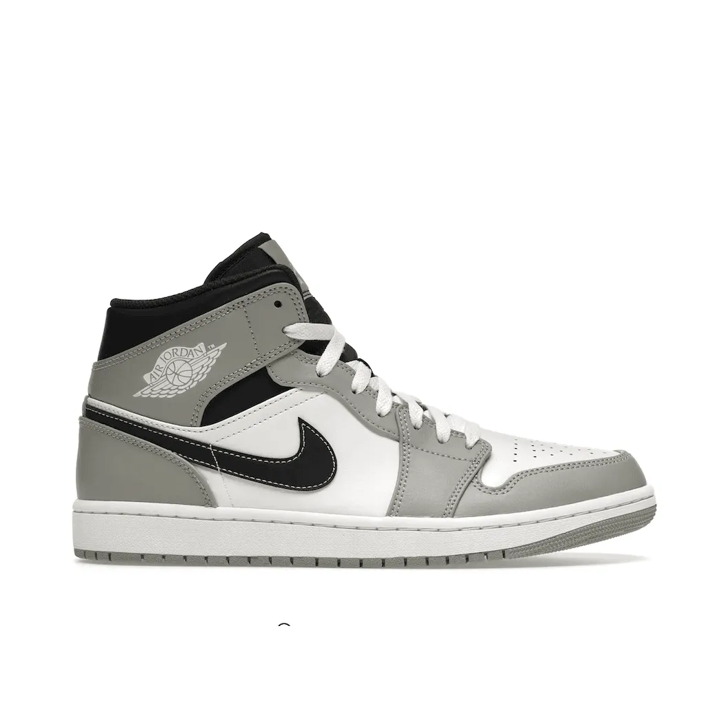 Jordan 1 Mid Light Smoke Grey Anthracite