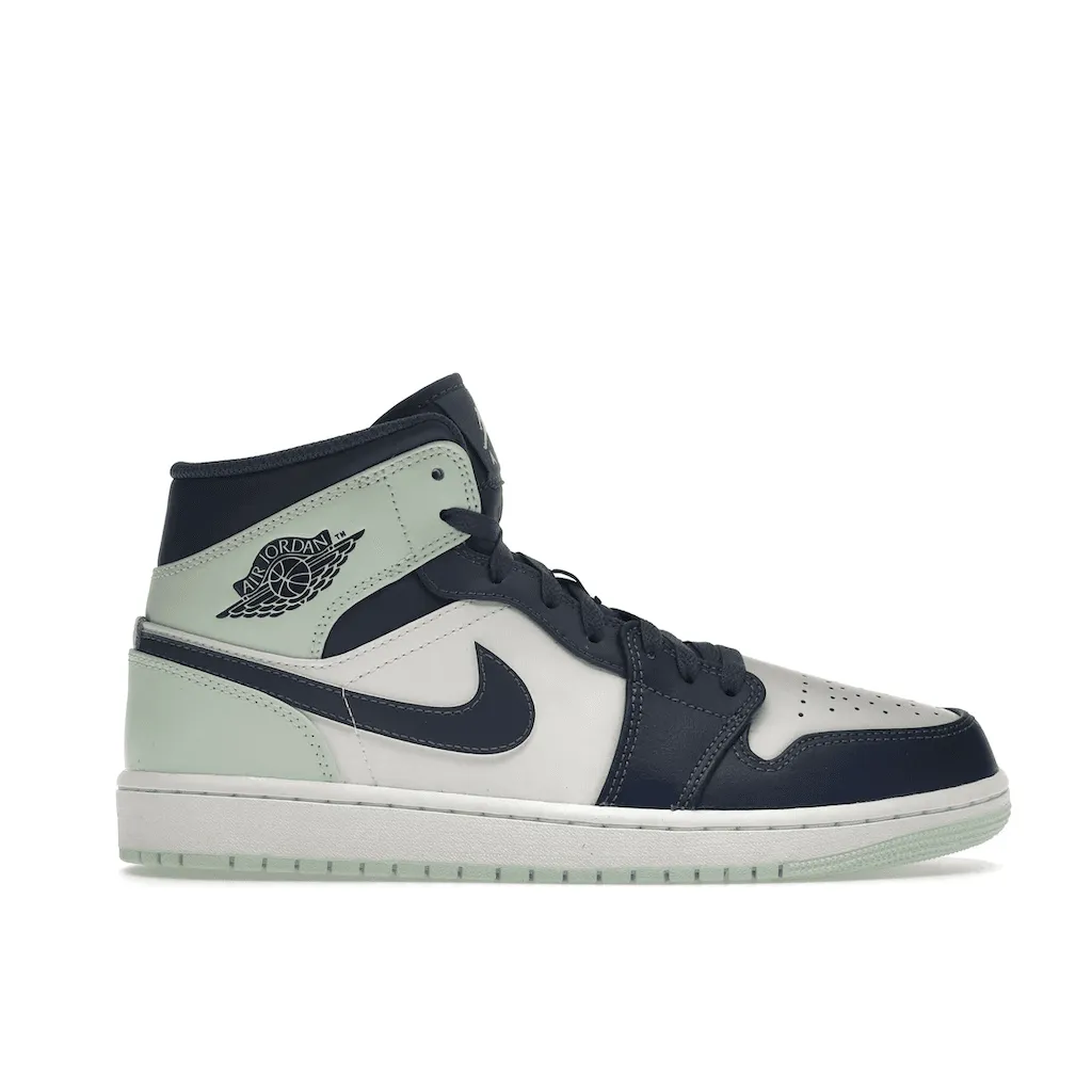 Jordan 1 Mid Mystic Navy Mint Foam