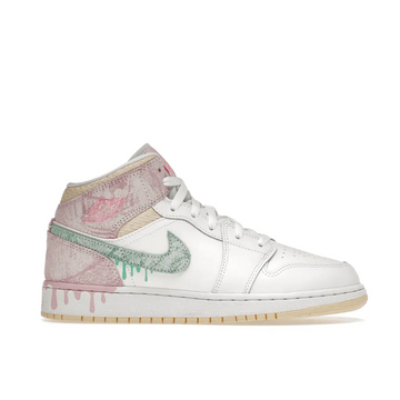 Jordan 1 Mid Paint Drip (GS)