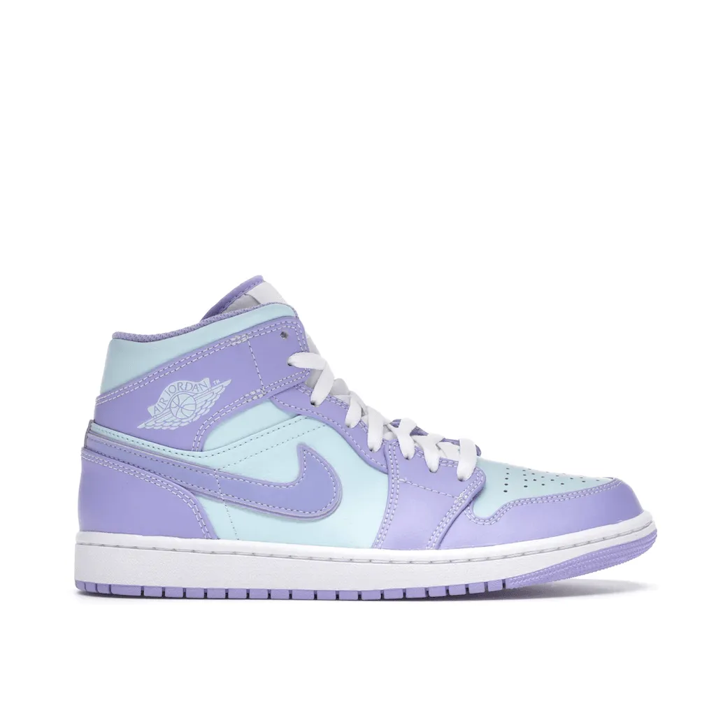 Jordan 1 Mid Purple Aqua