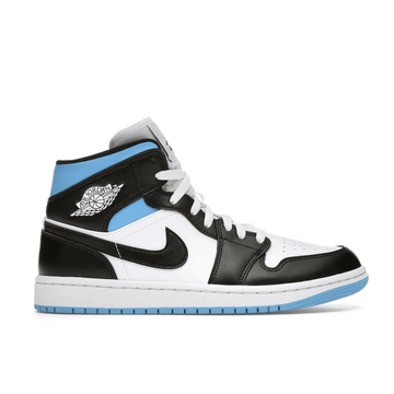 Jordan 1 Mid University Black White