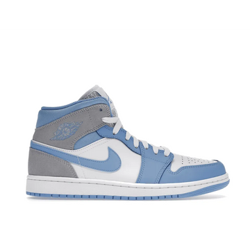 Jordan 1 Mid University Blue Grey