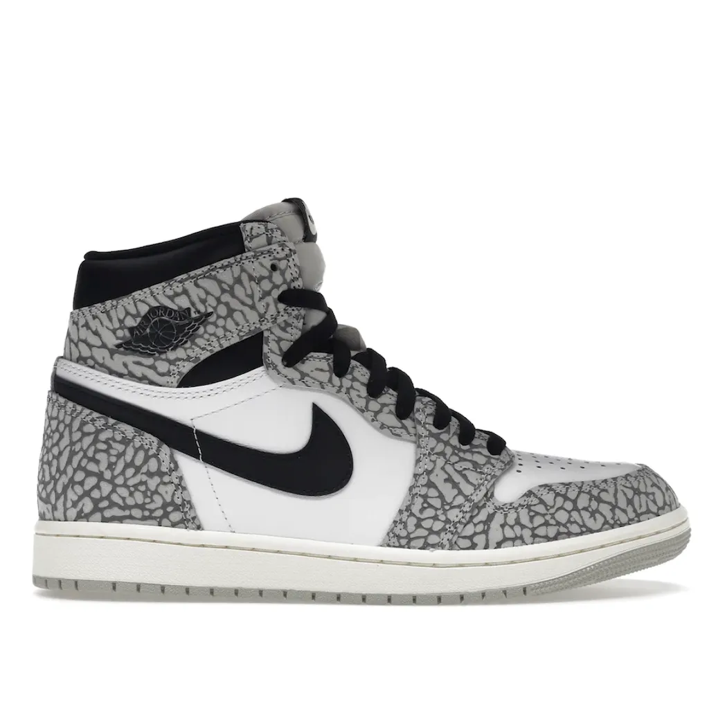Jordan 1 Retro High OG White Cement