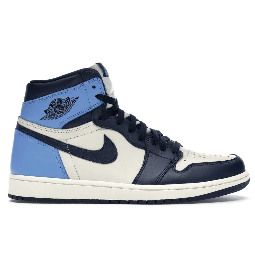 Jordan 1 Retro High Obsidian UNC