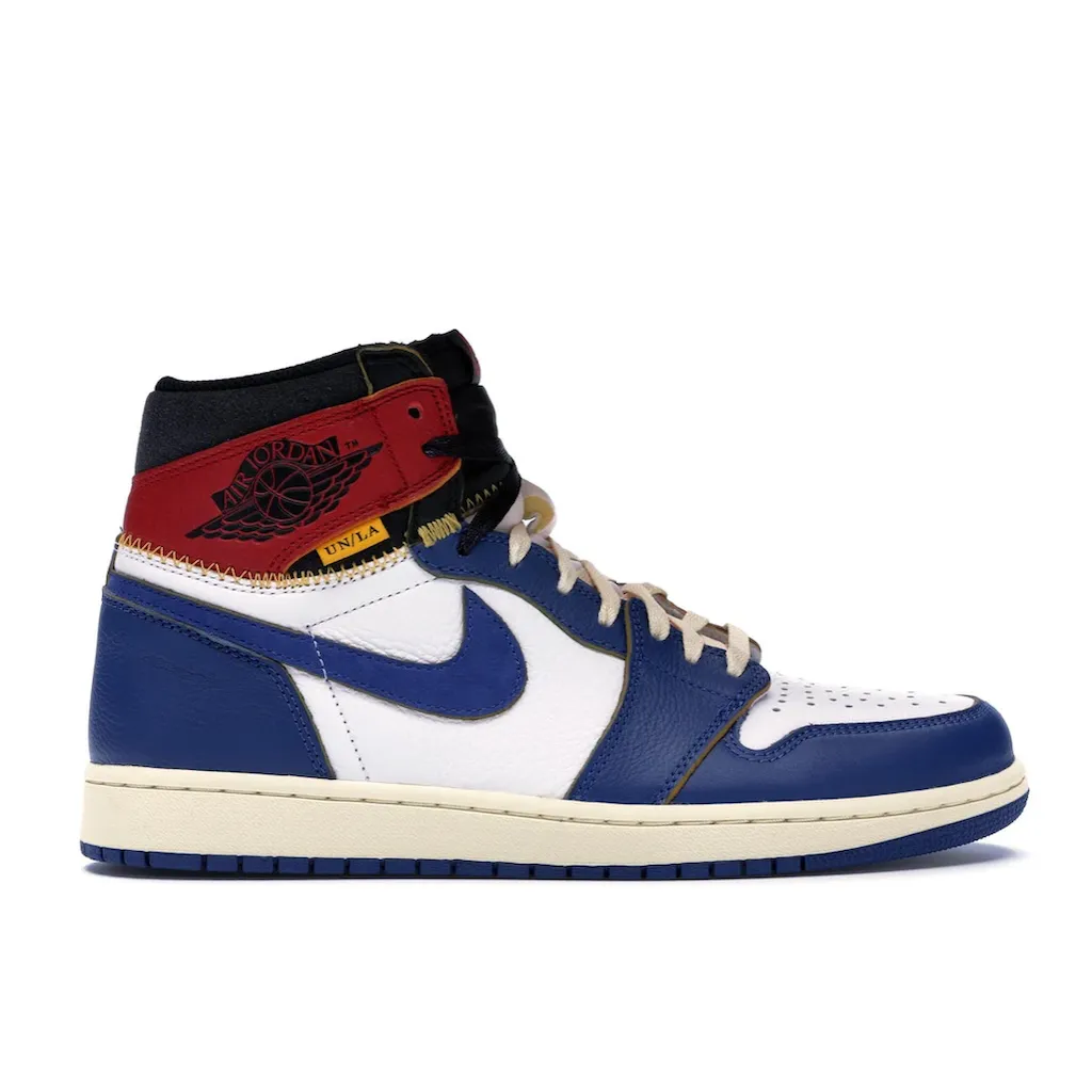 Jordan 1 Retro High Union Los Angeles Blue Toe