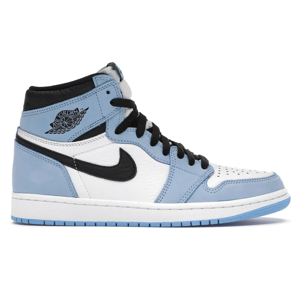 Jordan 1 Retro High White University Blue Black