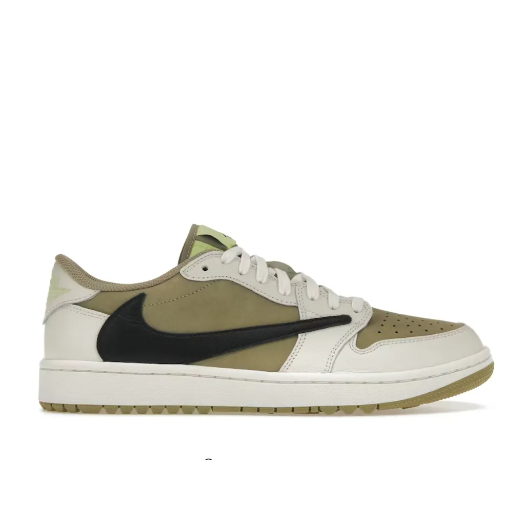 Jordan 1 Retro Low Golf Travis Scott Neutral Olive