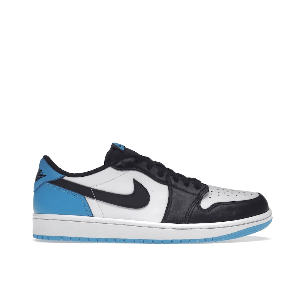 Jordan 1 Retro Low OG Black Dark Powder Blue