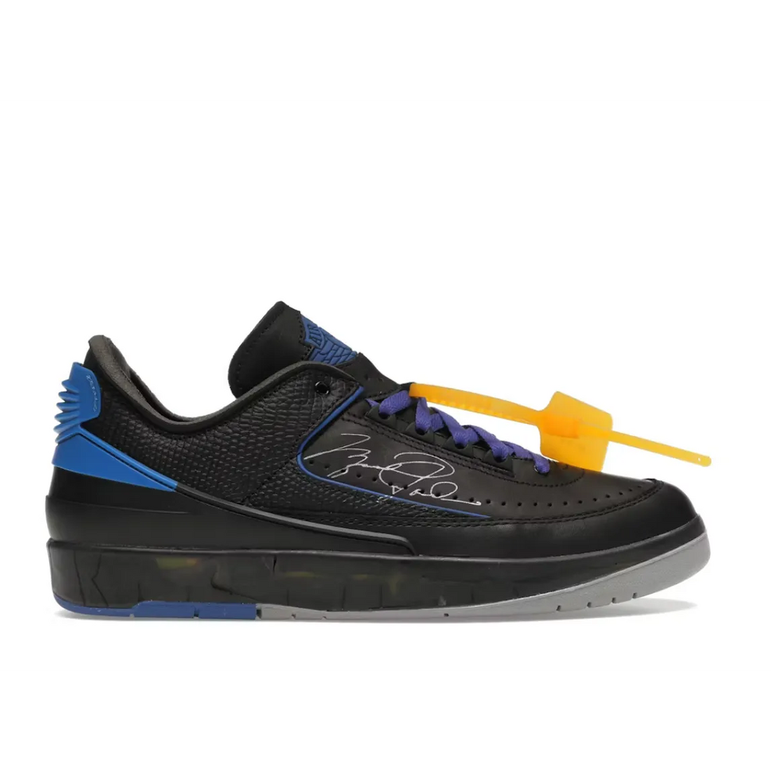 Jordan 2 Retro Low SP Off-White Black Blue
