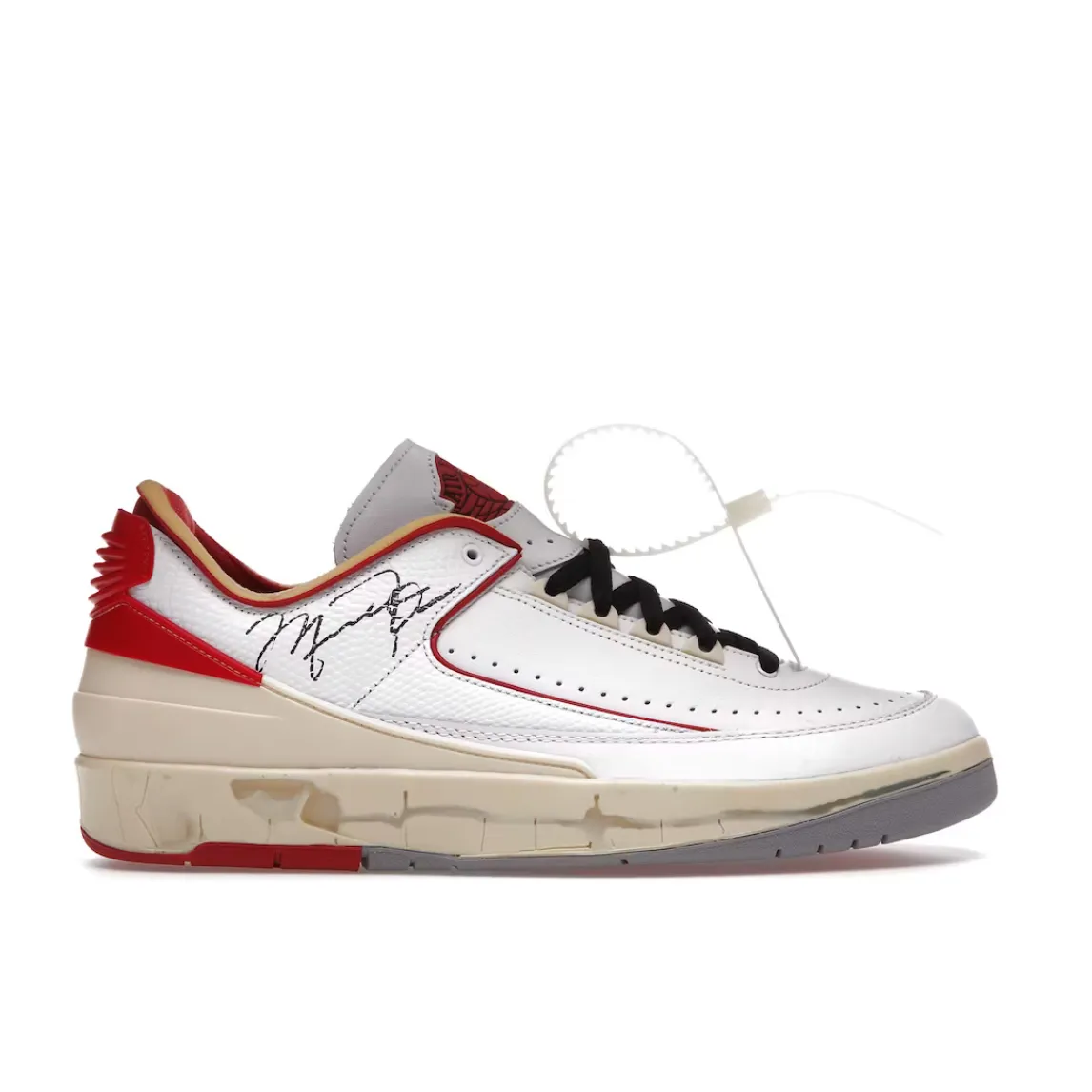 Jordan 2 Retro Low SP Off-White White Red
