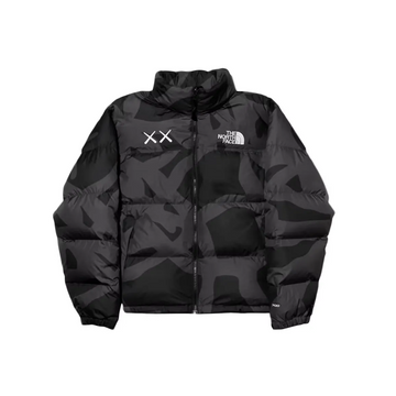 KAWS x The North Face Retro 1996 Nuptse Jacket Black kurtka streetwear