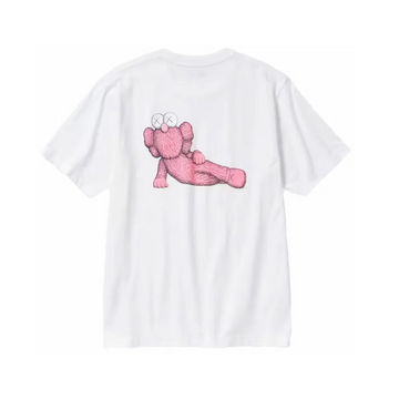 KAWS x Uniqlo UT Short Sleeve Graphic T-shirt White t shirt streetwear