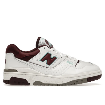New Balance 550 Burgundy Cyan