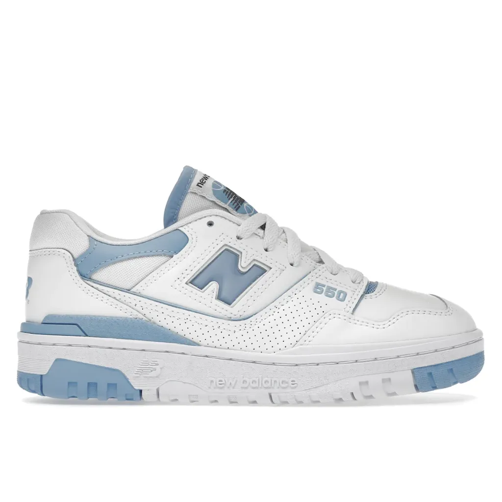 New Balance 550 UNC White Dusk Blue (Women's)