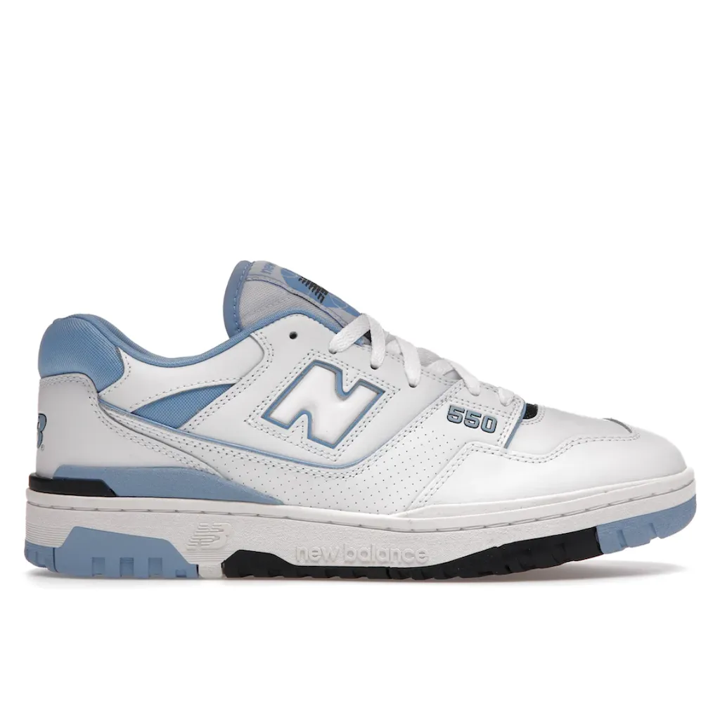 New Balance 550 UNC White University Blue