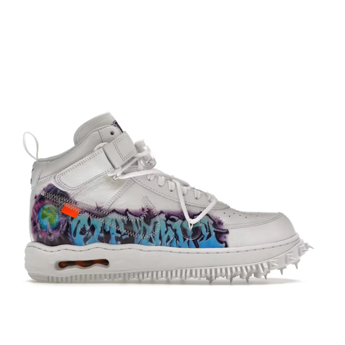 Nike Air Force 1 Mid Off-White Graffiti White