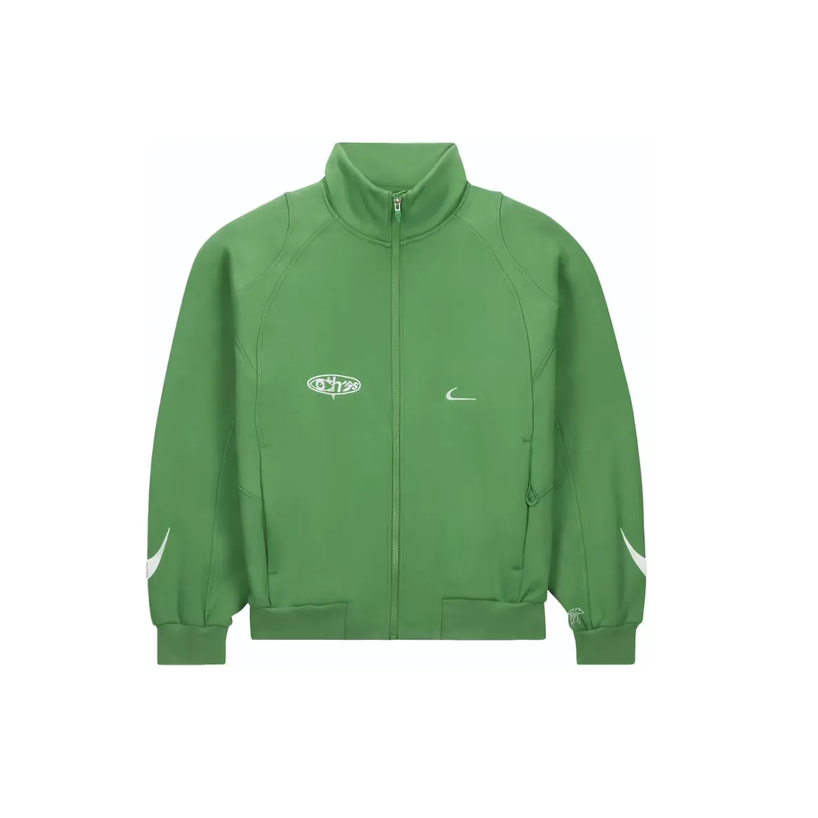 Nike x Off-White MC Track Jacket Kelly Green kurtka streetwear