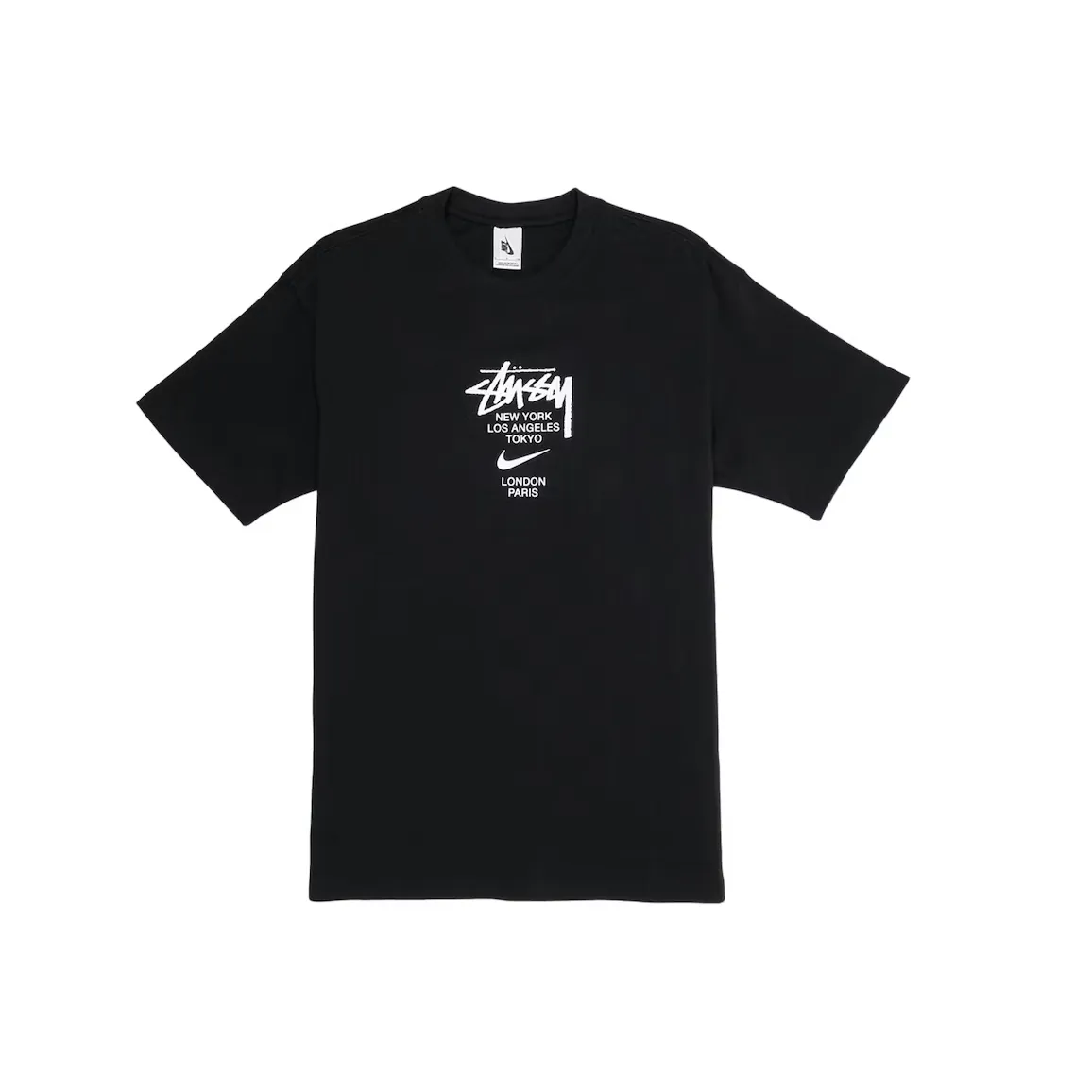 Nike x Stussy International T-shirt Black t shirt streetwear