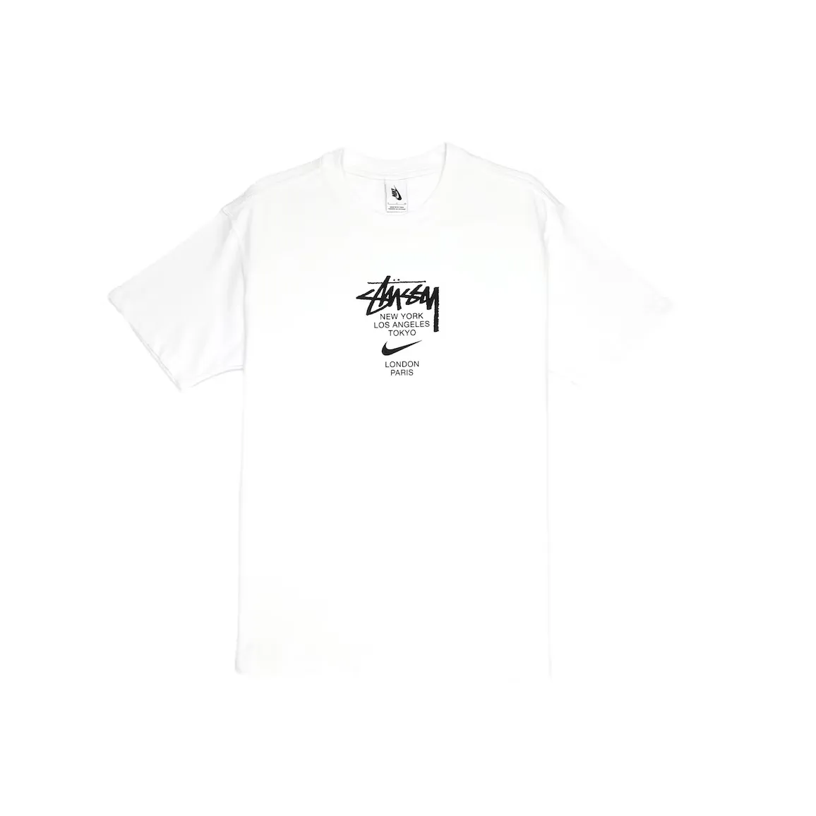 Nike x Stussy International T-shirt White t shirt streetwear