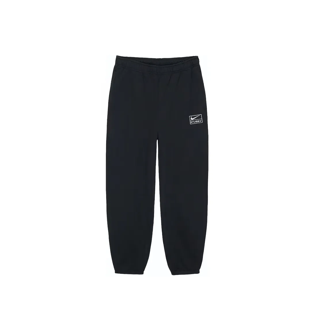 Nike x Stussy Stone Washed Fleece Sweatpants (FW23) Black spodnie streetwear