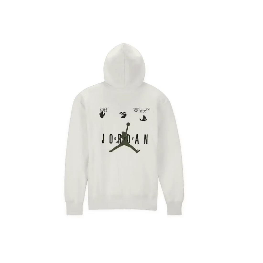 OFF-WHITE x Jordan Hoodie White bluza streetwear