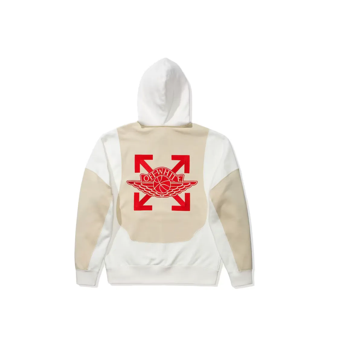 OFF-WHITE x Jordan Hoodie White bluza streetwear