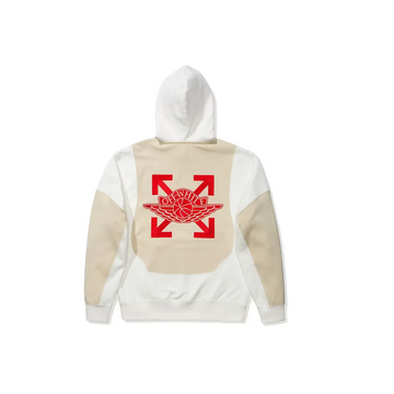 OFF-WHITE x Jordan Hoodie White bluza streetwear