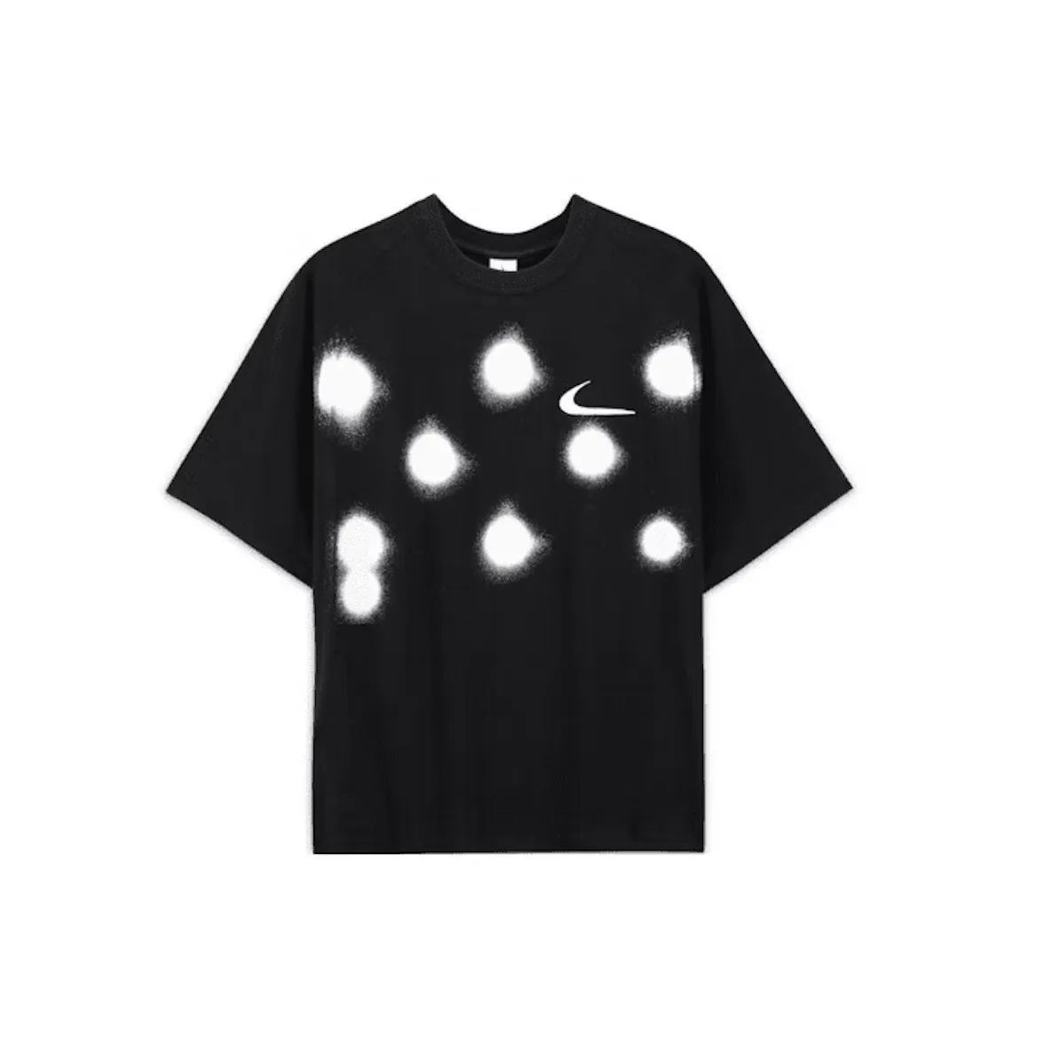 OFF-WHITE x Nike Spray Dot T-shirt Black t shirt streetwear
