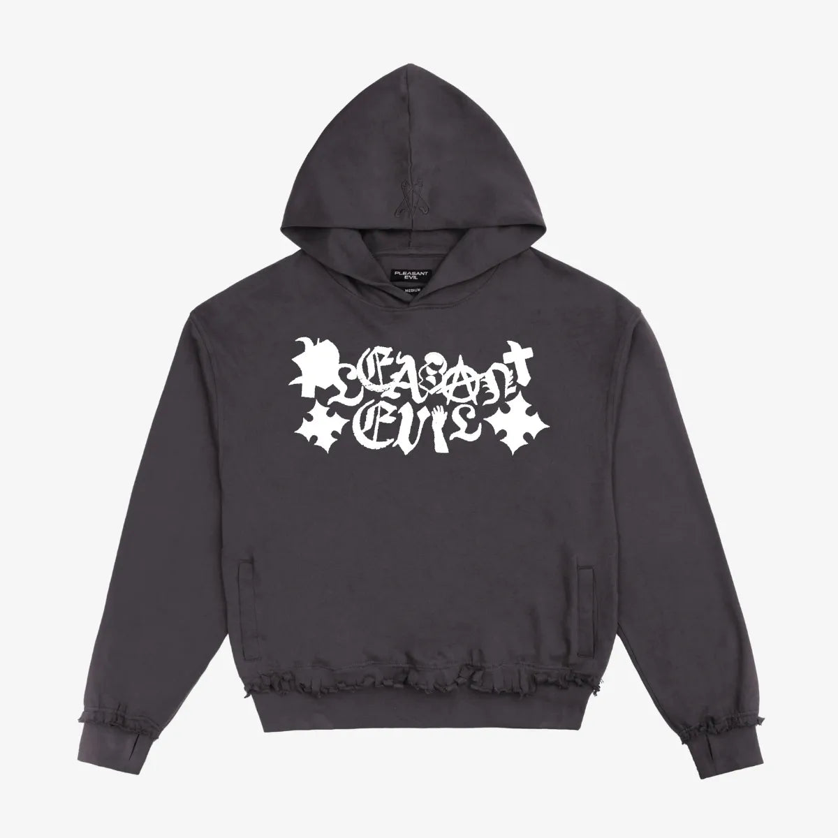 RANSOMNOTE HOODIE ANTHRACITE