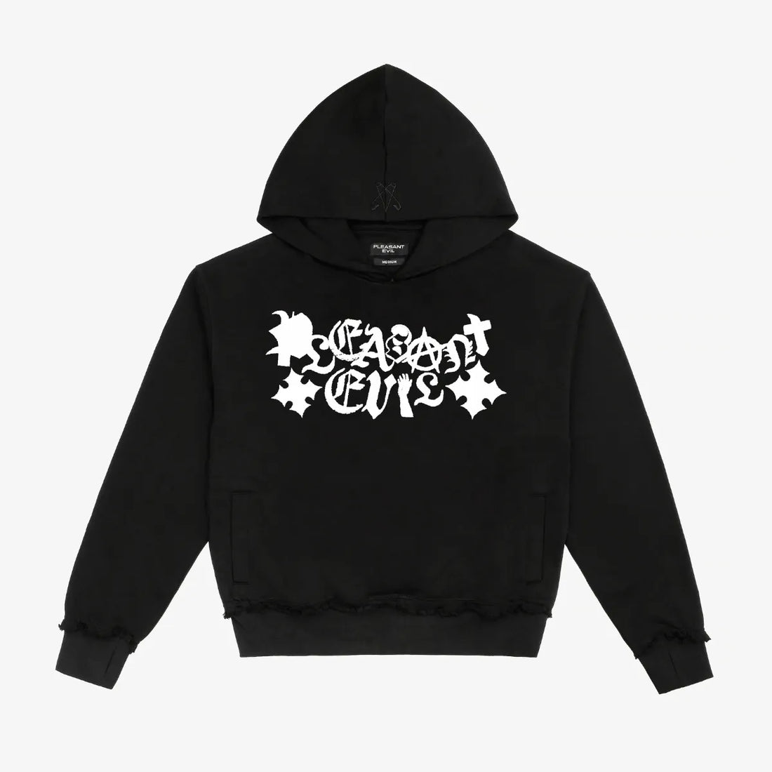 RANSOMNOTE HOODIE BLACK
