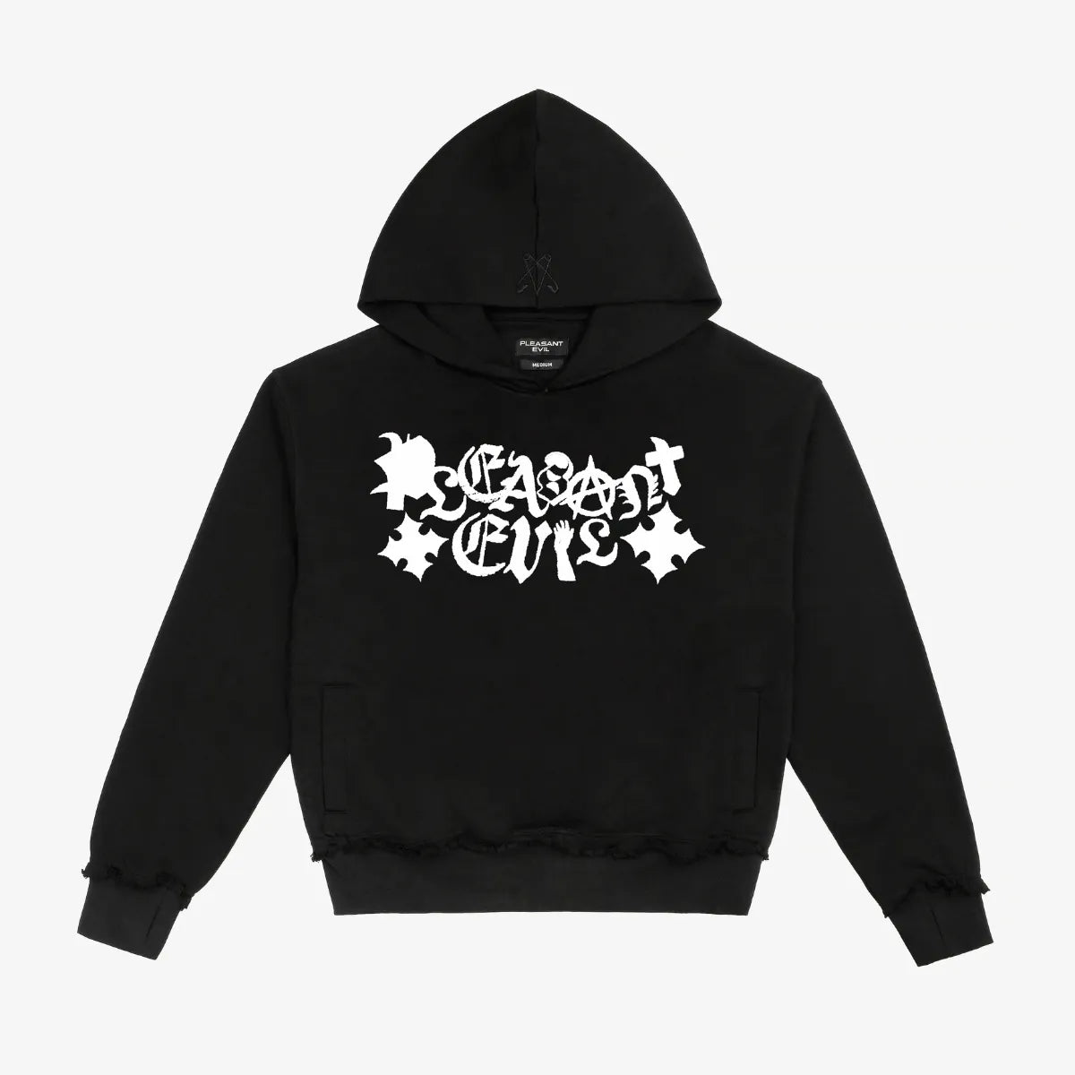 RANSOMNOTE HOODIE BLACK