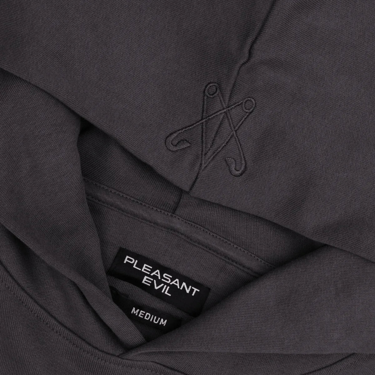 REBEL HOODIE ANTHRACITE