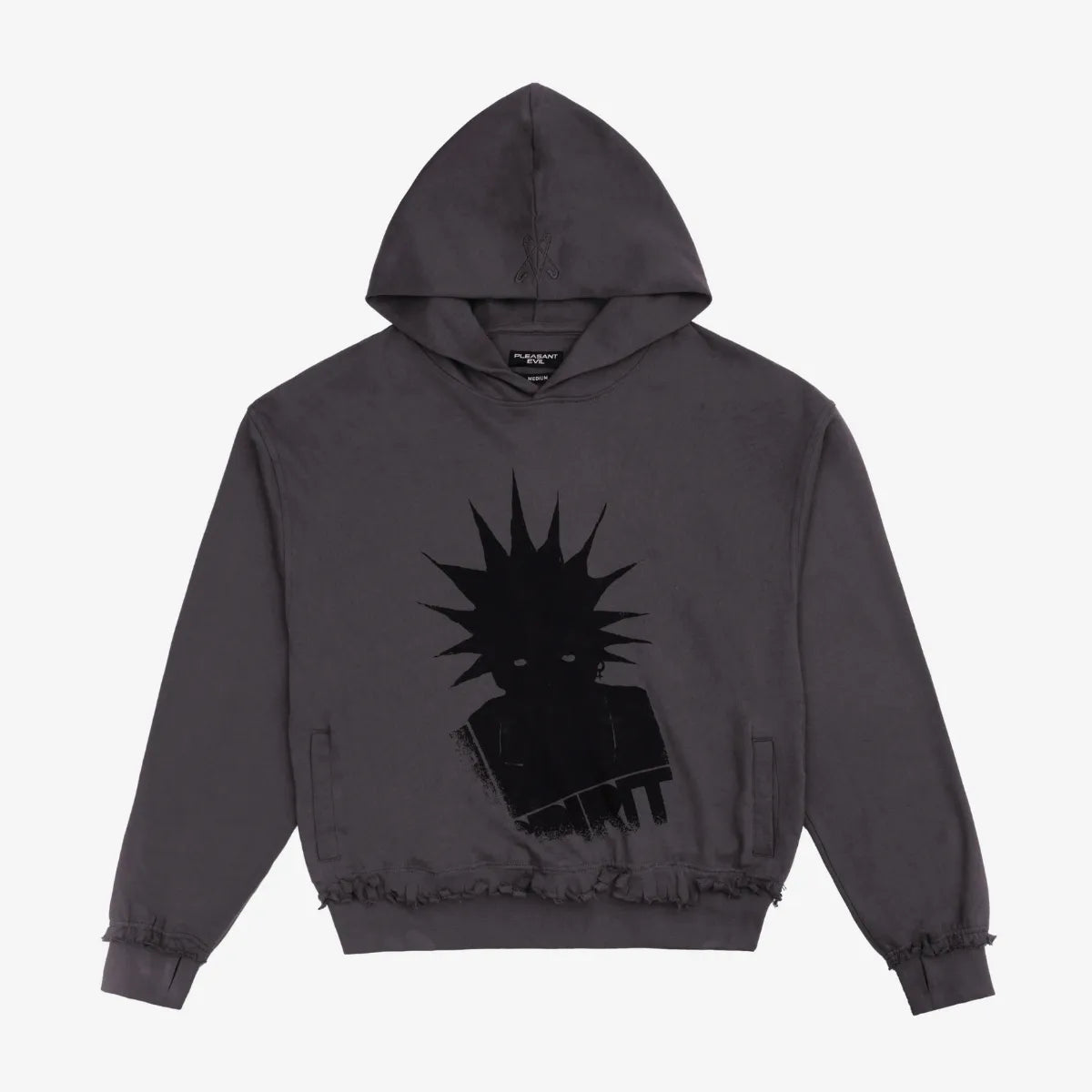 REBEL HOODIE ANTHRACITE