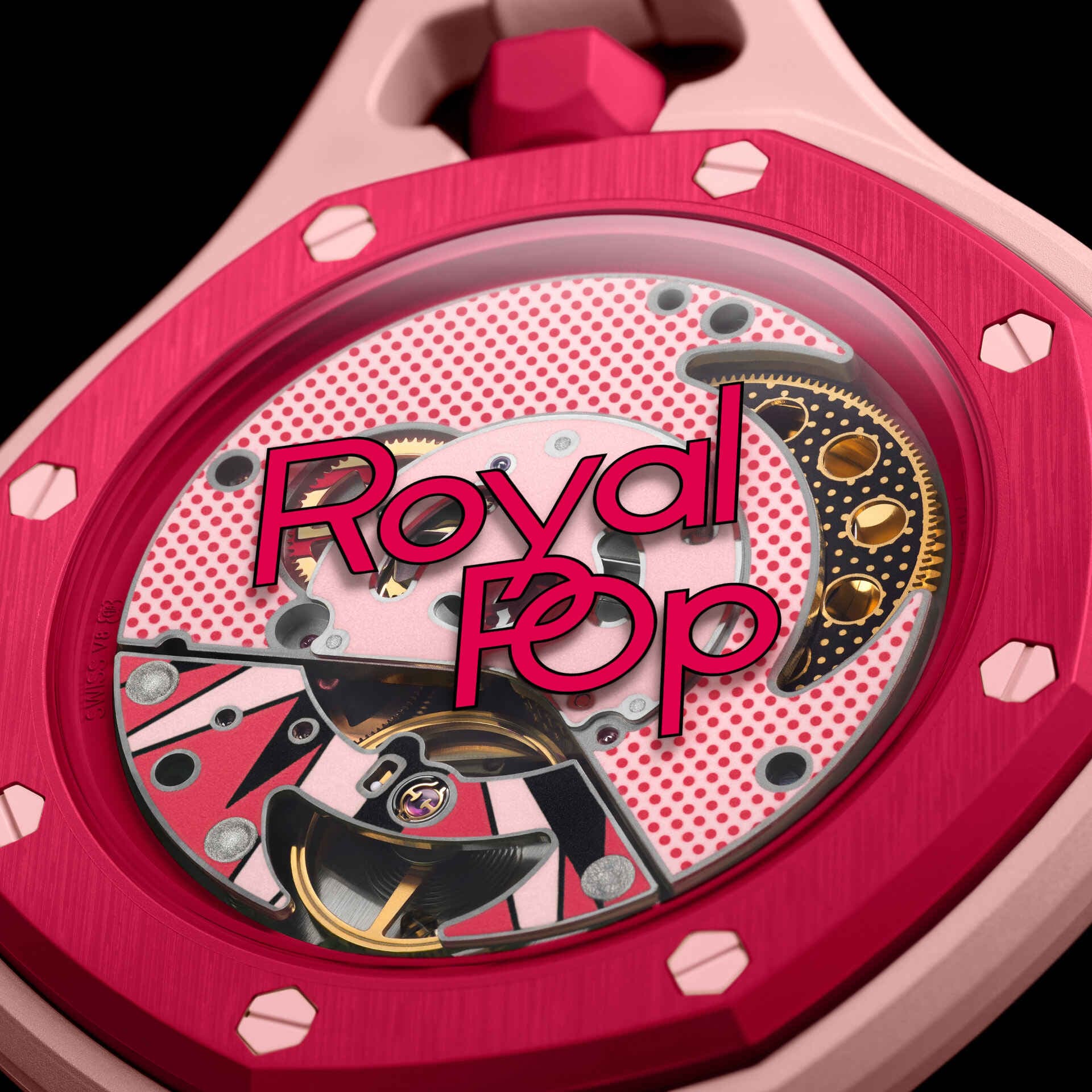 Audemars Piguet x Swatch Bioceramic Royal Pop Otto Rosso