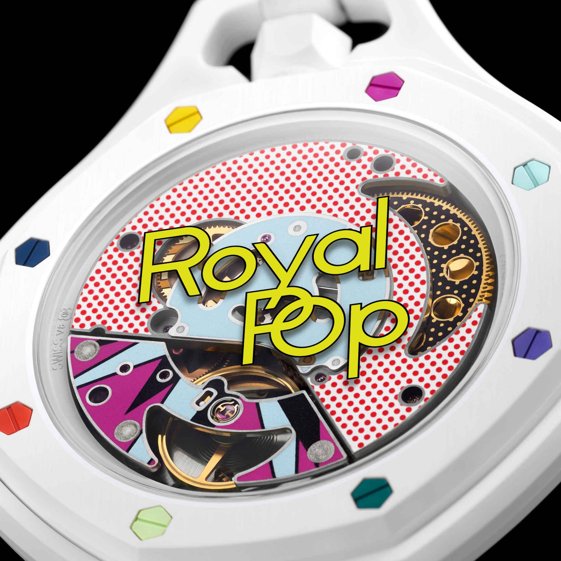 Audemars Piguet x Swatch Bioceramic Royal Pop Huit Blanc