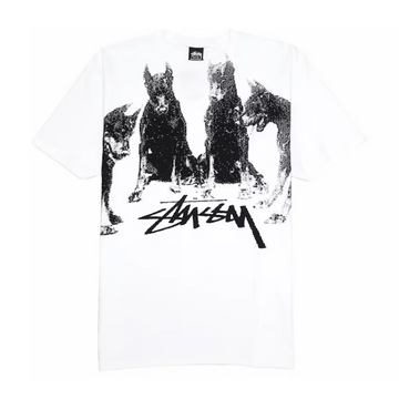 Stussy Doberman Tee White