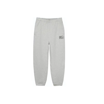Stussy x Nike NRG BR Fleece Sweatpants (FW23) Grey Heather spodnie streetwear