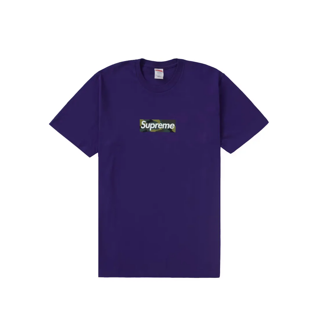 Supreme Box Logo Tee (FW23) Purple t shirt streetwear