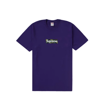Supreme Box Logo Tee (FW23) Purple t shirt streetwear
