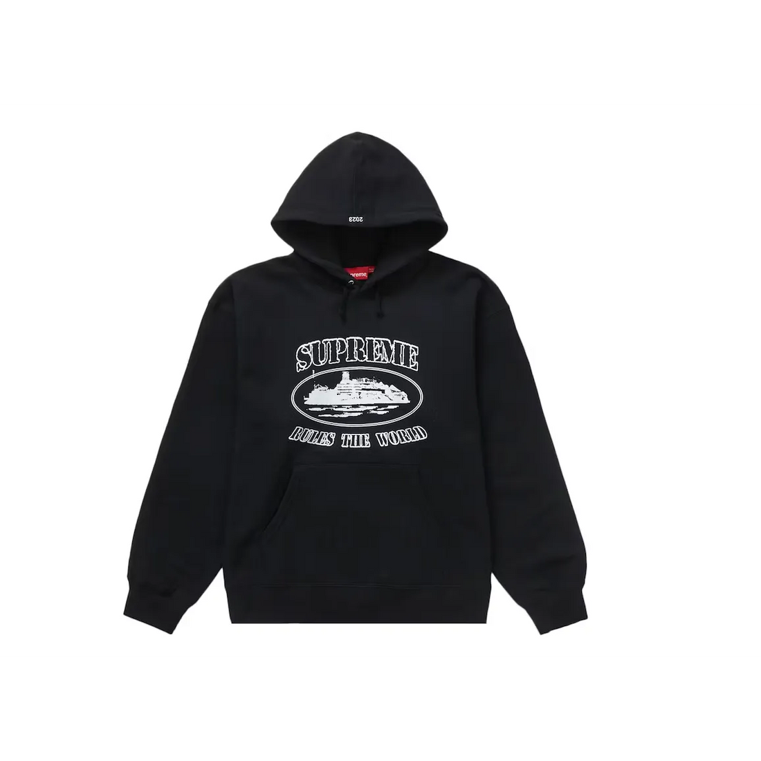 Supreme Corteiz Rules The World Hoodie Black bluza streetwear
