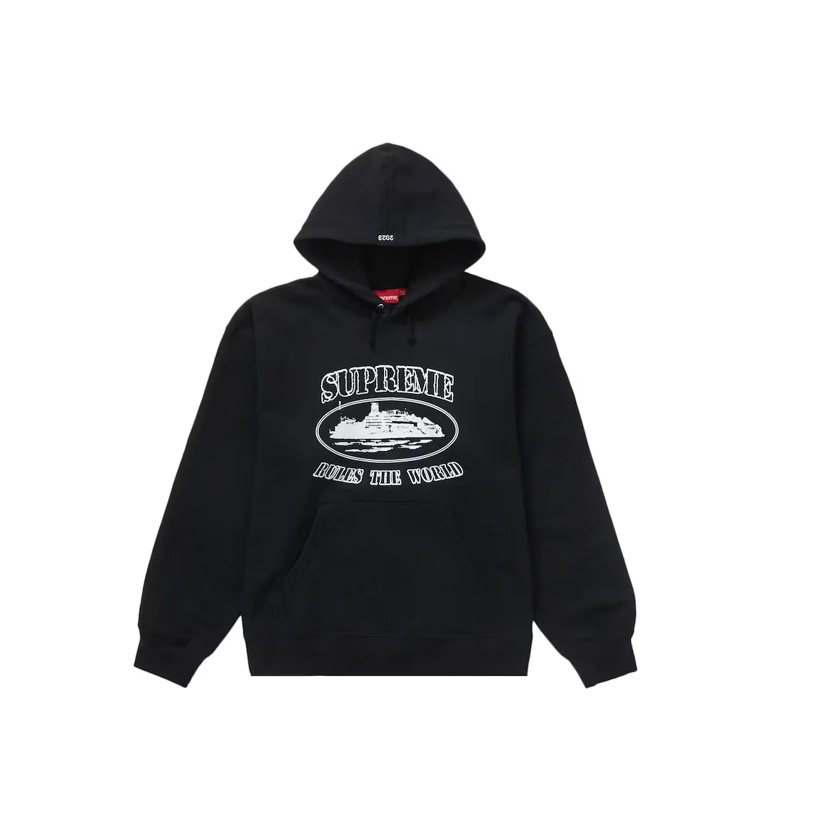 Supreme Corteiz Rules The World Hoodie Black bluza streetwear