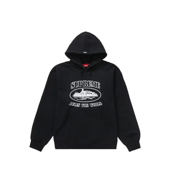 Supreme Corteiz Rules The World Hoodie Black bluza streetwear